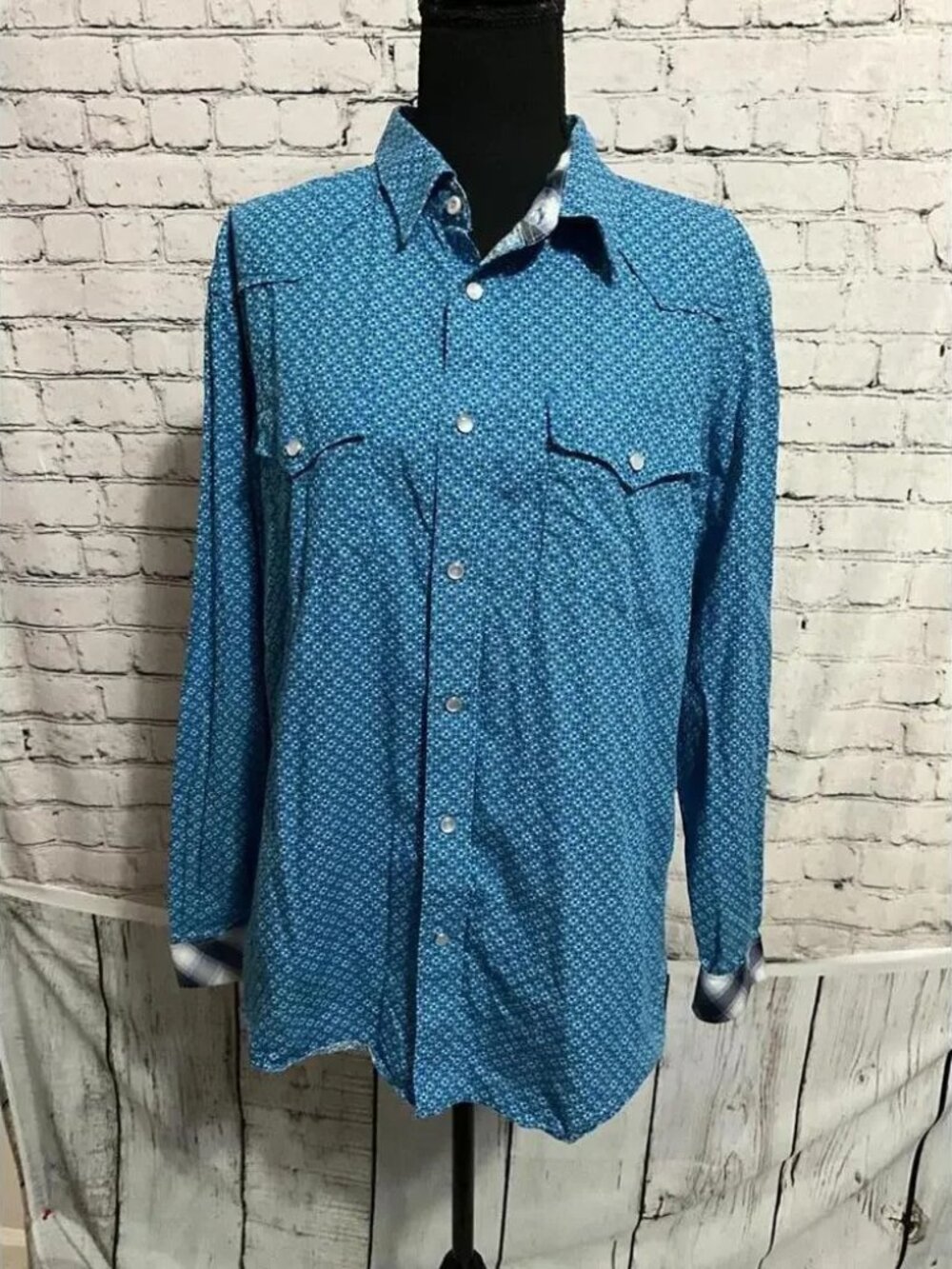 Rodeo Women’s‎ Casual Long Sleeve Button-Up Shirt XL